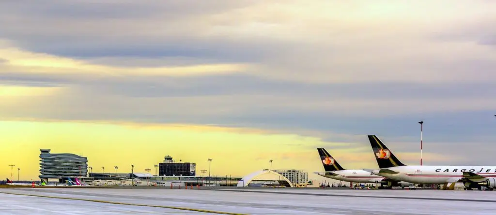 YEG Airport Cargo Apron