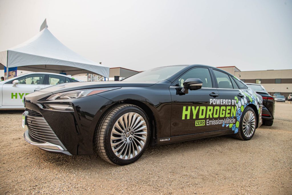 Toyota Mirai Hydrogen Vehicle powered by hydrogen