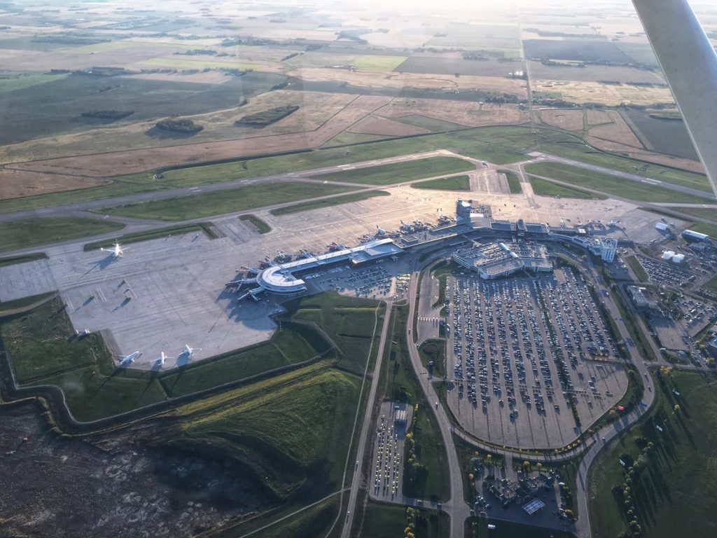 Photo aérienne de l'Aéroport international d’Edmonton