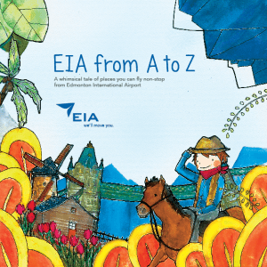 YEG from A to Z Children's Book cover