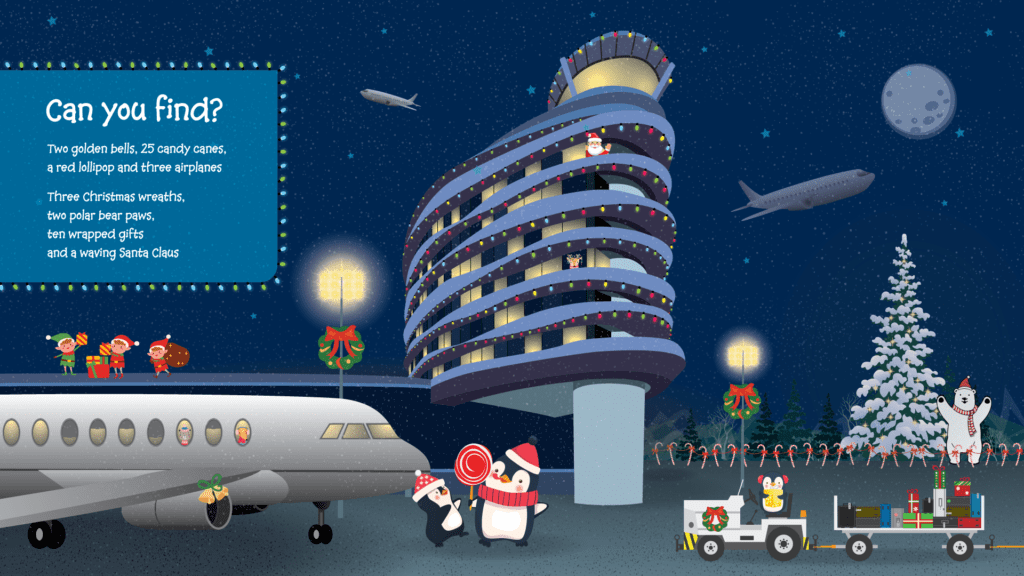 Can you find graphic - image of YEG tower and christmas graphics