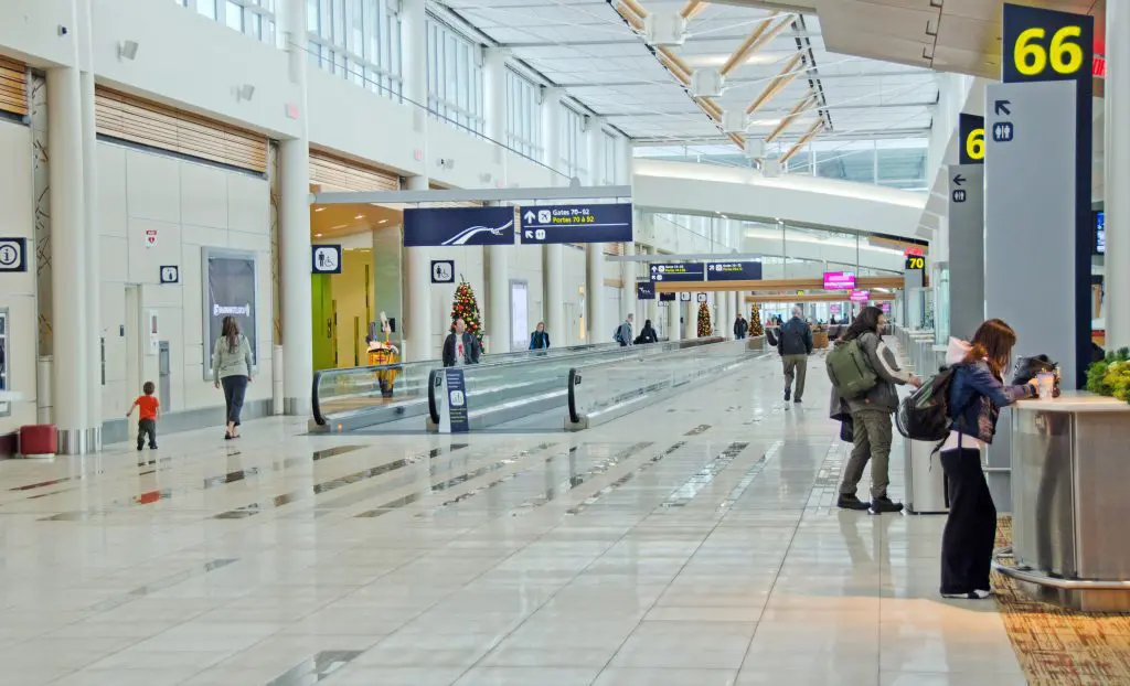 Edmonton International Airport Terminal - Departures