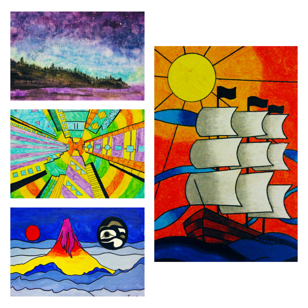 Art that Moves You! Exhibit by Edmonton Public School Board Students