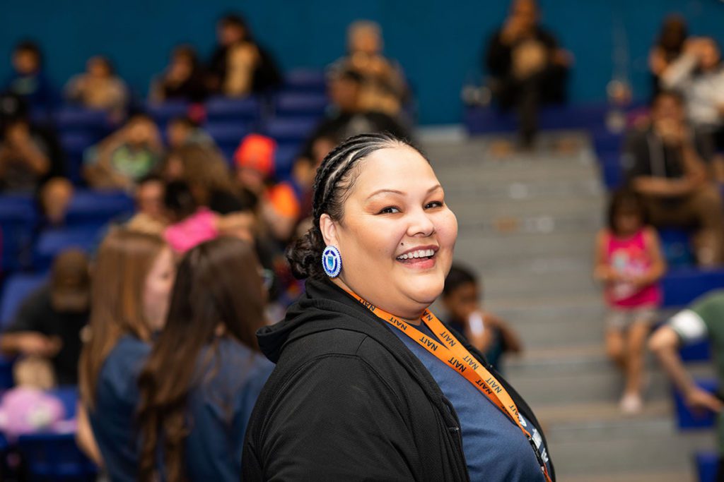 Women smiling at NAIT program for Indigenous Initiatives