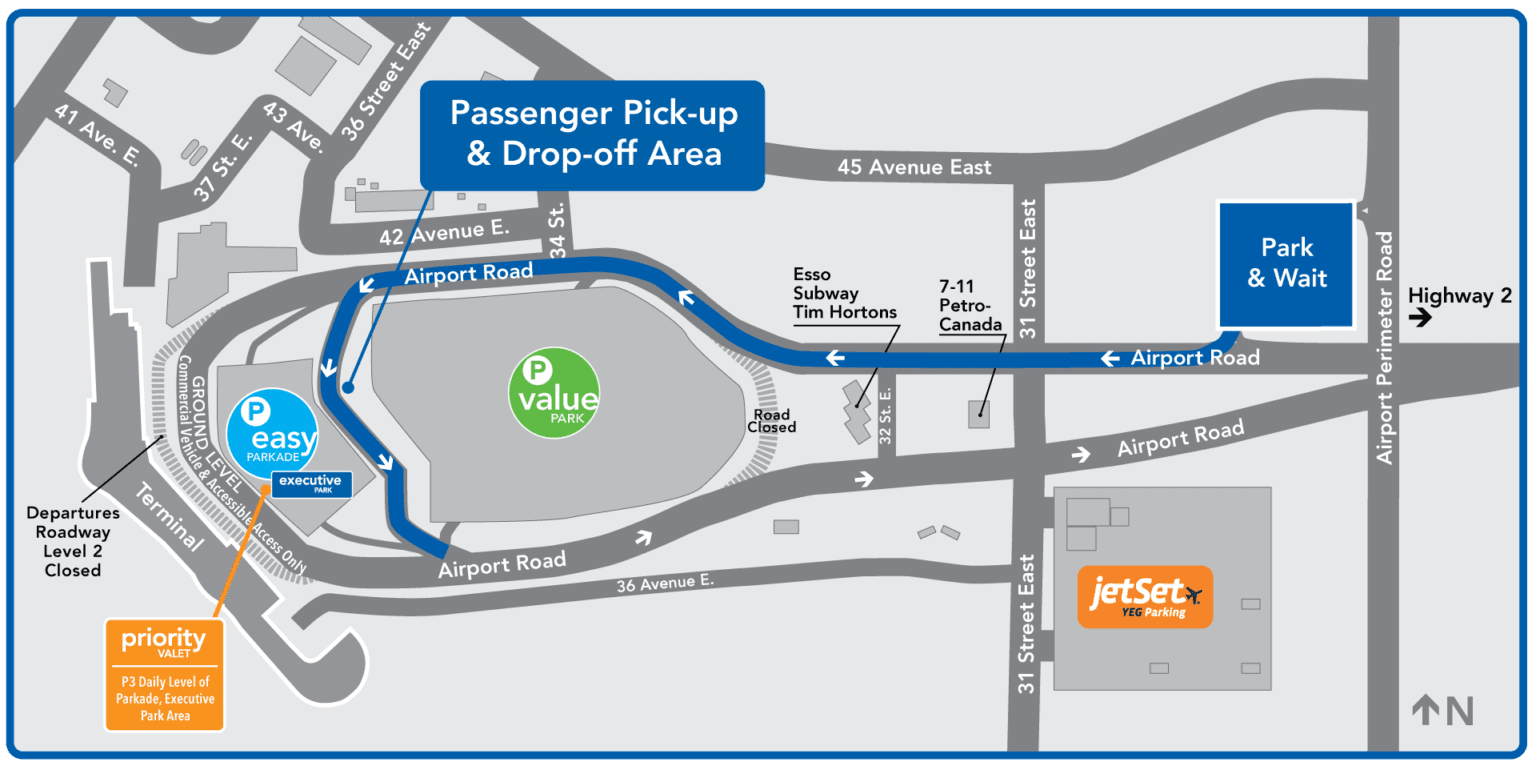 Parking maps - Edmonton International Airport